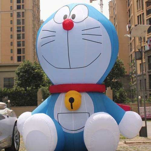 庆城机器猫卡通充气人物